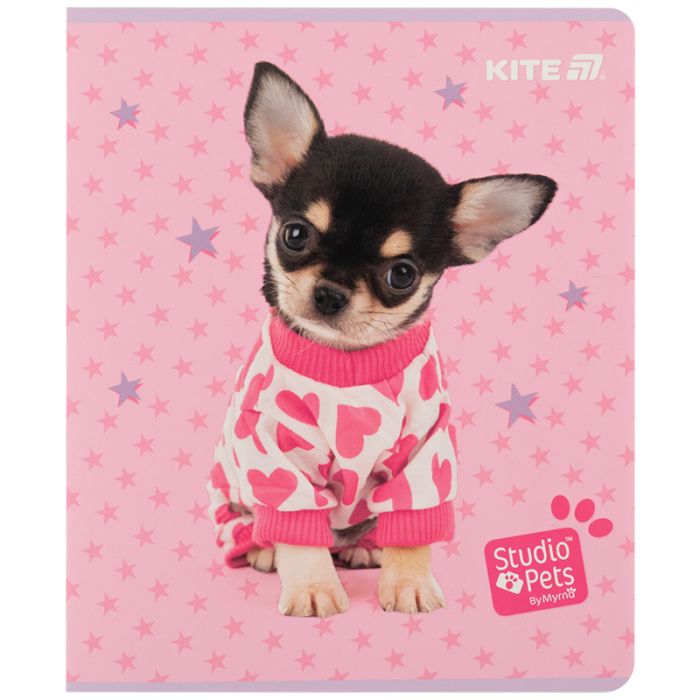 Зошит Kite Studio Pets, 24 аркуші, клітинка (SP25-238) зображення 3