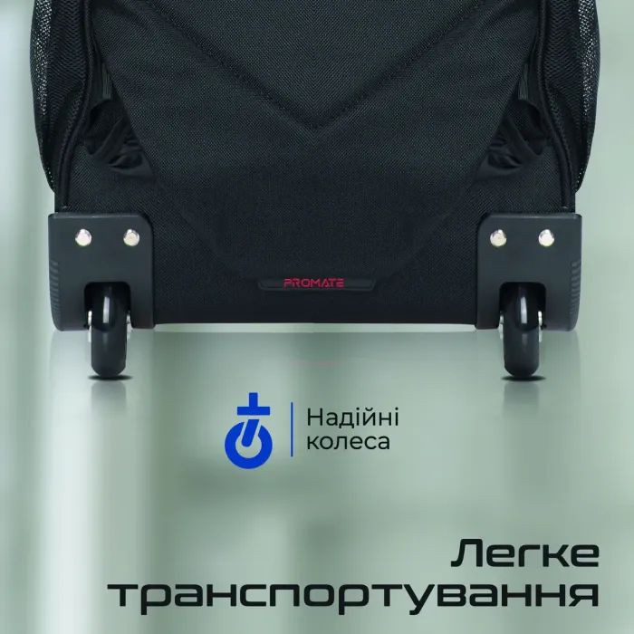 Рюкзак для ноутбука Promate 15.6" Compact-TR black (compact-tr.black) изображение 2