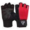 Перчатки для фитнеса RDX W1 Half Red M (WGA-W1HR-M)