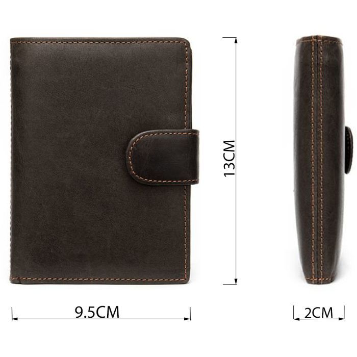 Гаманець Vintage Коричневий (14925) зображення 4