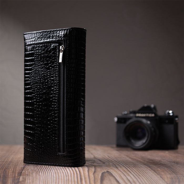 Кошелек ST Leather Из натуральной кожи Черный (22718) изображение 10
