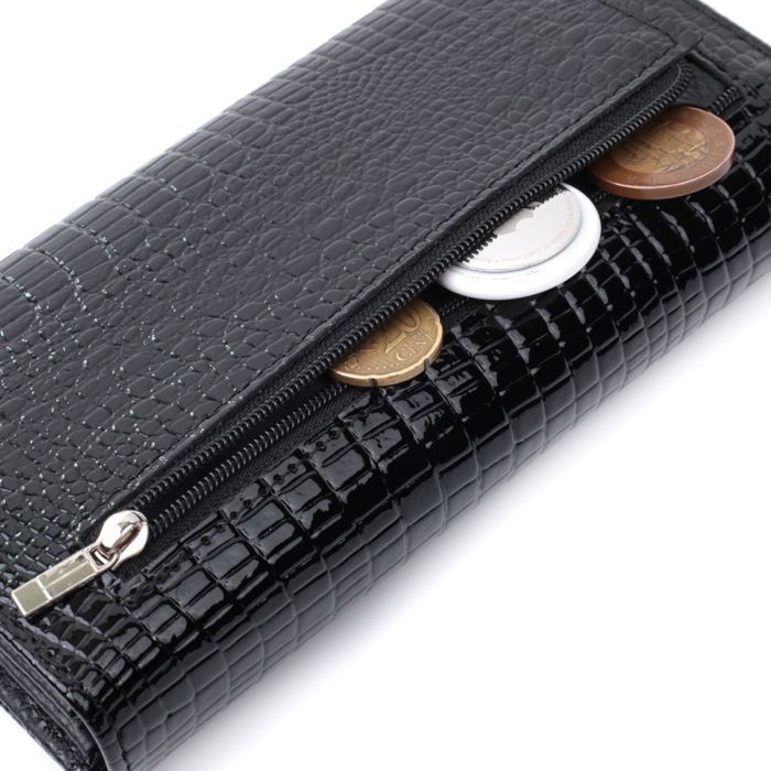 Кошелек ST Leather Из натуральной кожи Черный (22718) изображение 8