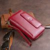 Кошелек ST Leather Из кожи Бордовый (19341) изображение 11
