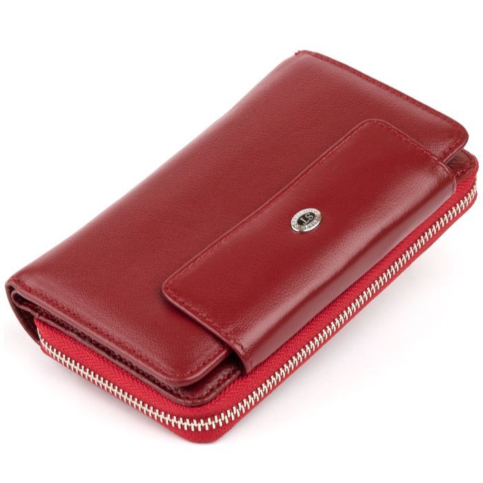 Кошелек ST Leather Из кожи Розовый (19344)