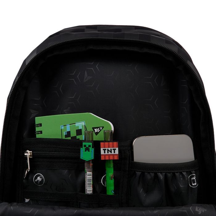 Рюкзак школьный Yes Minecraft Boom T-113 (559973) изображение 11