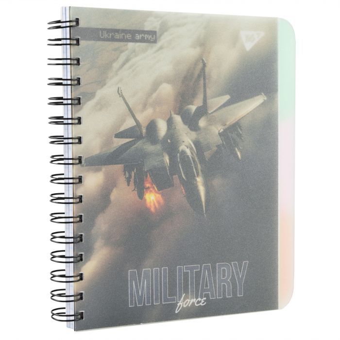 Блокнот Yes А5 Military 144 аркуша пластикова обкладинка (681953) зображення 3
