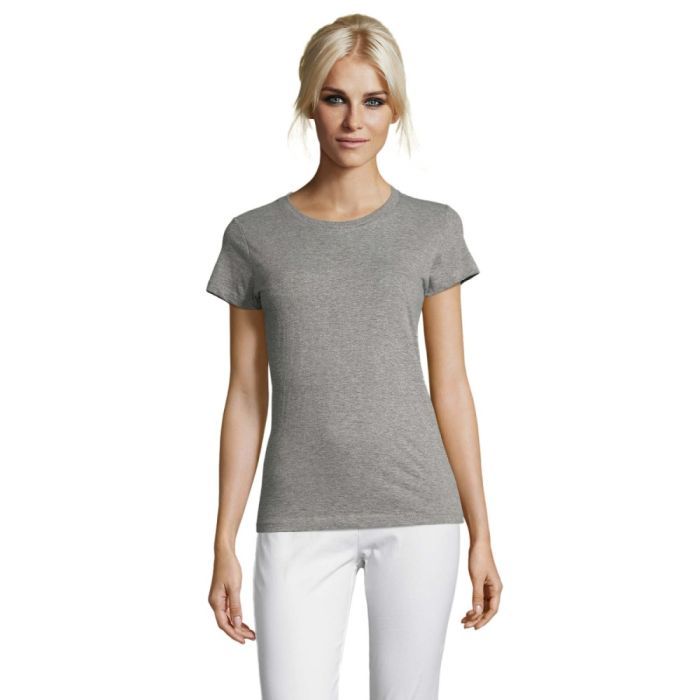 Футболка Sol's Regent Women сірий меланж XL (01825350XL)