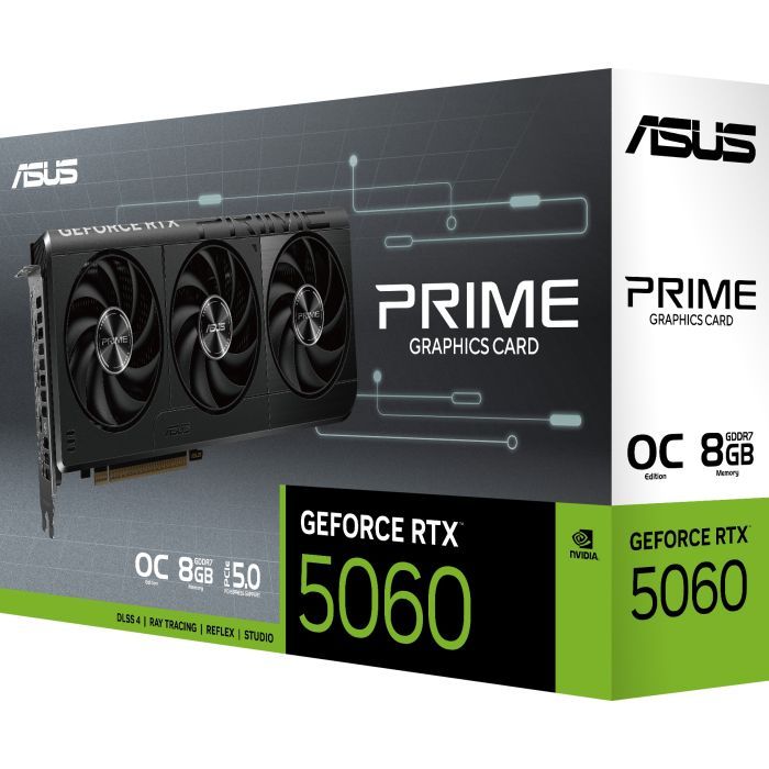 Видеокарта ASUS GeForce RTX5060 8Gb PRIME OC (PRIME-RTX5060-O8G) изображение 9