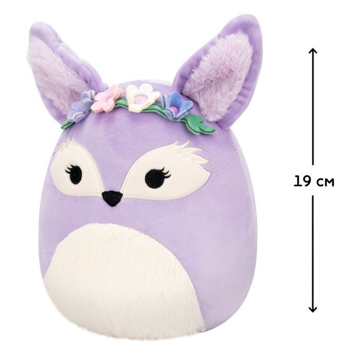 Мягкая игрушка Squishmallows Лиса фенек Каденс 19 см (SQCR07944) изображение 6