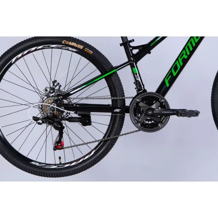 Велосипед Formula 26" BLACKWOOD DD рама-13" AL 2025 червоно-сріблястий (OPS-FR-26-771) зображення 6