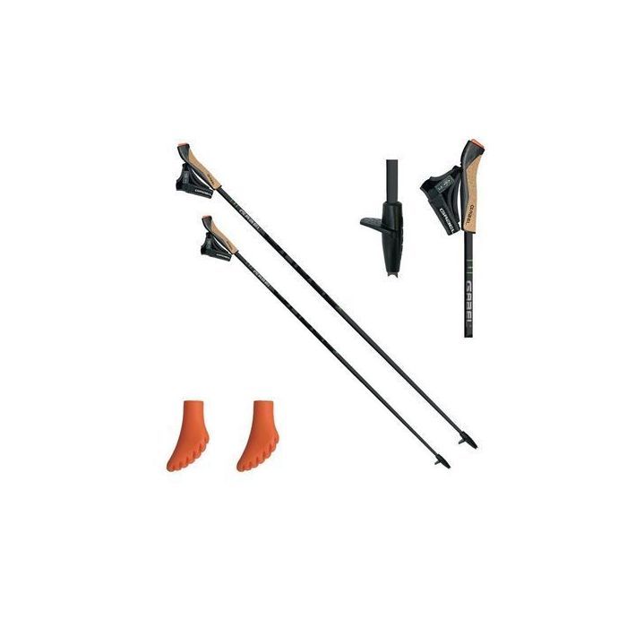 Палки для скандинавской ходьбы Gabel X-5 Black 115 (7009351141150) (DAS303051) изображение 2