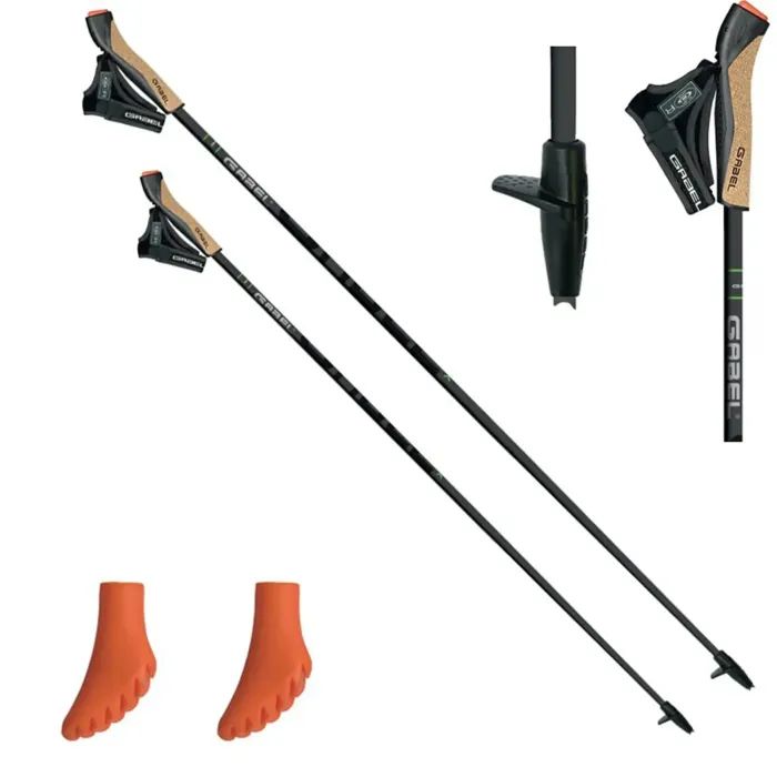 Палки для скандинавской ходьбы Gabel X-5 Black 115 (7009351141150) (DAS303051) изображение 6