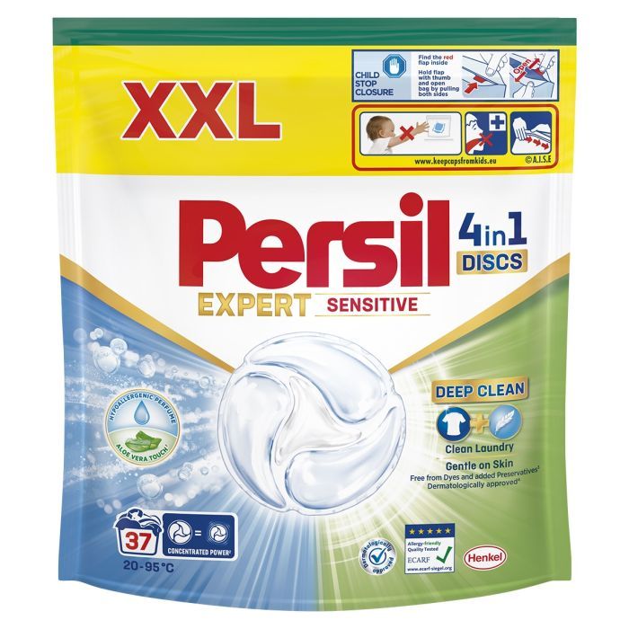 Капсулы для стирки Persil 4in1 Discs Expert Sensitive Deep Clean 34 шт. (9000101801804)