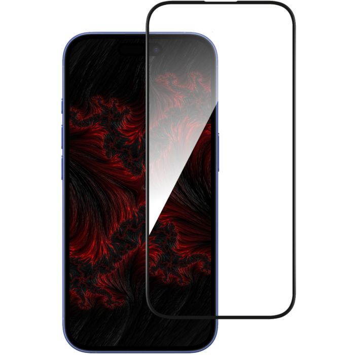 Скло захисне Intaleo Full Glue Apple iPhone 16 Plus Black (1283126593796) зображення 2