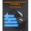 Батарея универсальная Sigma X-power SI50A6QLX 50000mAh, PD/100W, LED, cable 100w, black (4827798741313) изображение 7