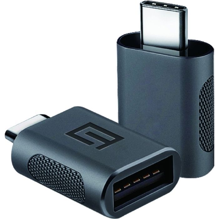 Переходник OTG USB 2.0 AF to USB-C Space Grey Armorstandart (ARM69356) изображение 2