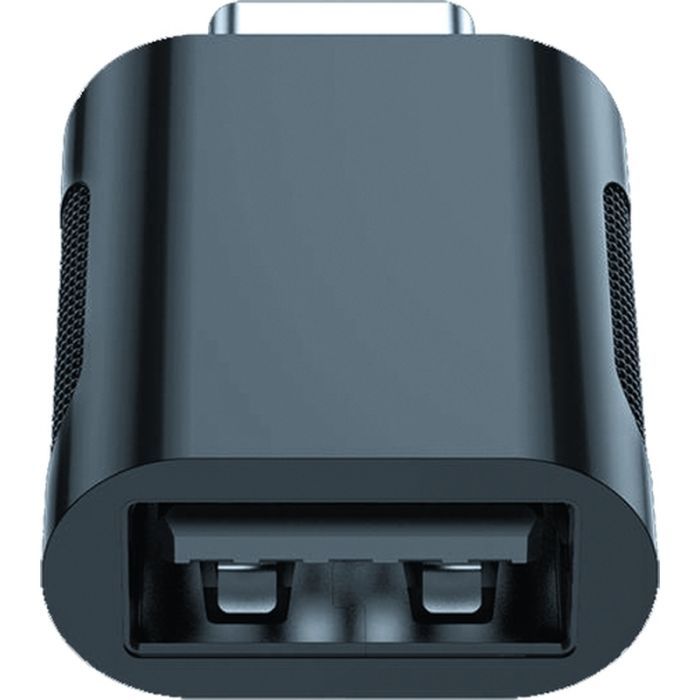 Переходник OTG USB 2.0 AF to USB-C Space Grey Armorstandart (ARM69356) изображение 3