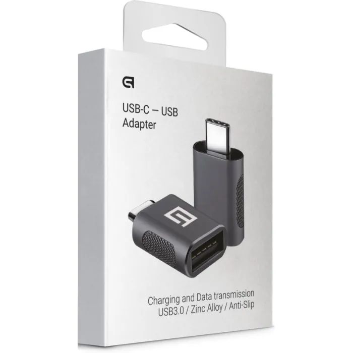 Переходник OTG USB 2.0 AF to USB-C Space Grey Armorstandart (ARM69356) изображение 4