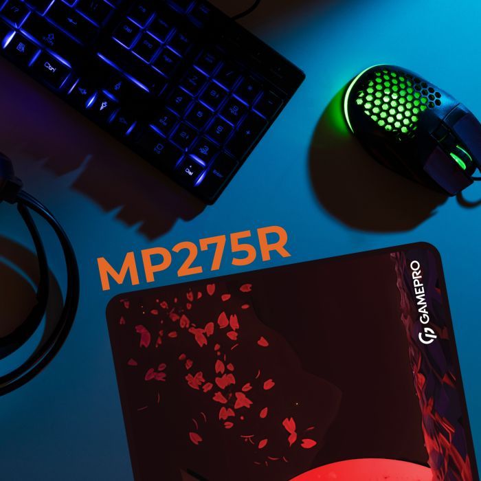 Коврик для мышки GamePro Speed/Control Black-Red (MP275R) изображение 3