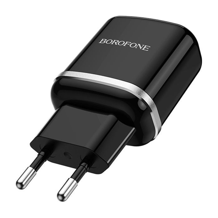 Зарядное устройство BOROFONE BA36A High Speed USB QC3.0 18W Black (6931474715968) изображение 3