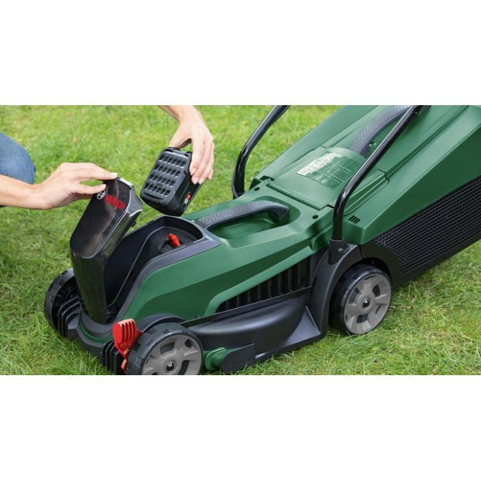 Газонокосилка Bosch CityMower 18V-32-300 18V, 4Ah, 34см, 31л, 30-60мм 9.4кг (0.600.8B9.A07) изображение 9