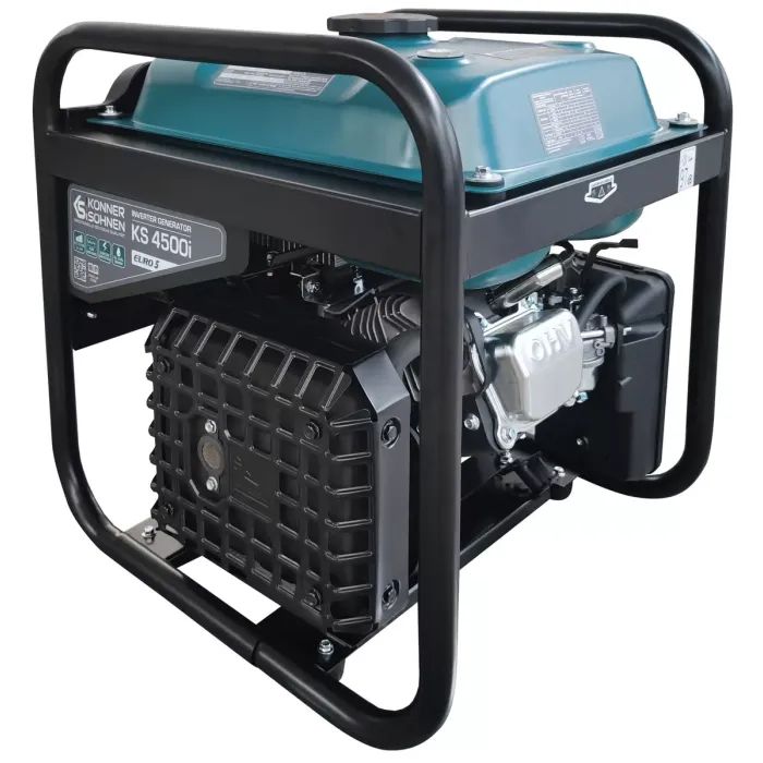 Генератор Konner&Sohnen инверторный KS 4500i, 230В, 4.5kW, ручной стартер, 33кг (KS4500I) изображение 5