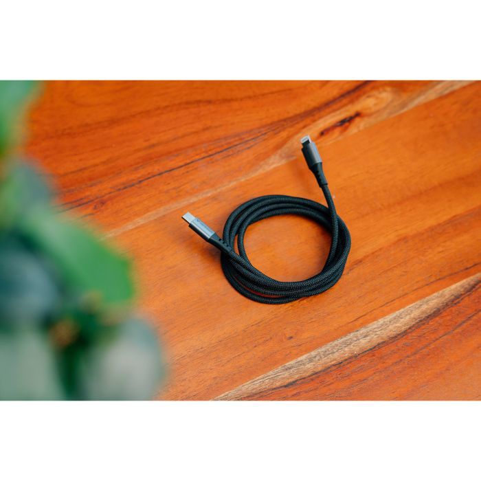 Дата кабель USB-C to Lightning 1.2m black Verbatim (31844) изображение 6