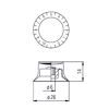 Ручка для потенціометра Paxphil Volume Speed Knob Black (KSV42 BK) зображення 3