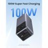 Батарея универсальная Ugreen 12000mAh 100W PD, QC, USB-A, USB-С in/out Grey (PB724) (35526B) изображение 2