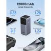 Батарея универсальная Ugreen 12000mAh 100W PD, QC, USB-A, USB-С in/out Grey (PB724) (35526B) изображение 5