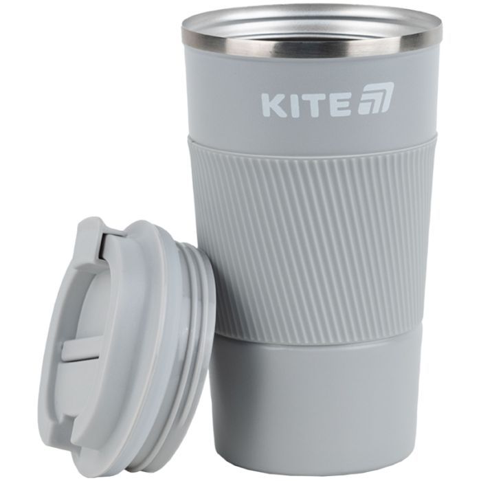 Термокружка Kite 510 мл сіра (K25-458-1) изображение 4