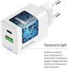 Зарядний пристрій ColorWay C101E GaN Mini 45W PD PPS USB-C + USB-A QC4.0 white (CW-CHS060PD-WT) зображення 8