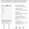 Зарядний пристрій ColorWay C101E GaN Mini 45W PD PPS USB-C + USB-A QC4.0 white (CW-CHS060PD-WT) зображення 9