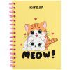 Блокнот Kite на спирали A5 Cute 1, 80 листов, клетка (K25-1911-1)