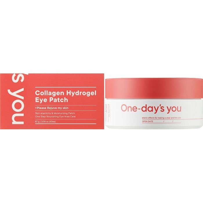 Патчі під очі One-Days You Collagen Hydrogel Eye Patch 60 шт (8809452672344) зображення 2