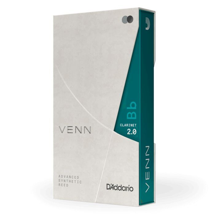 Тростина для кларнета D'Addario VENN Bb Clarinet Reed 2.0 (VBB0120G2)