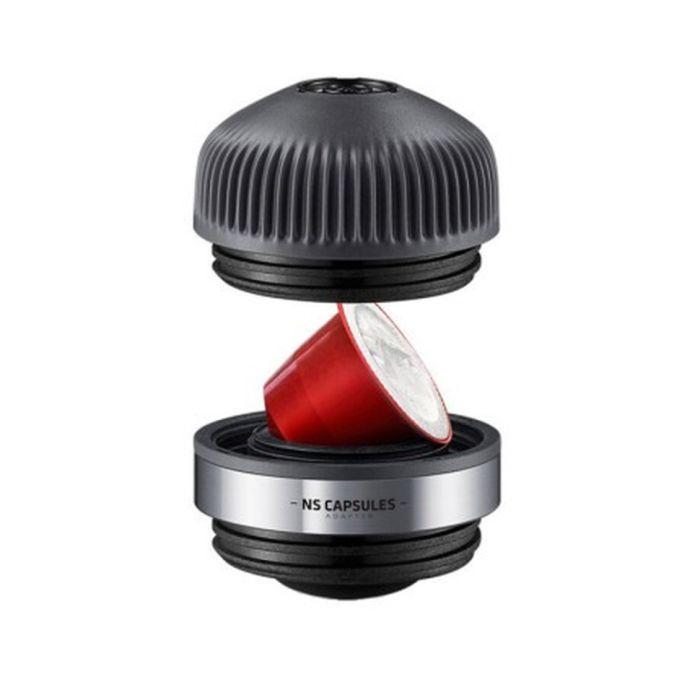 Кавоварка кемпінгова Wacaco Nanopresso+ з адаптером для капсули (WNANONS) зображення 3