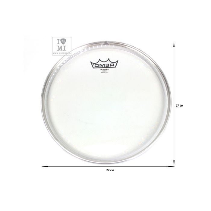 Пластик для барабана Remo Emperor 10" Clear (70211) зображення 2