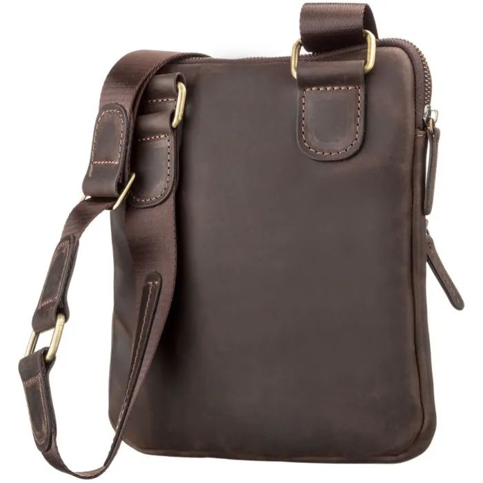 Сумка Shvigel Кожаная Коричневая (11091) изображение 2