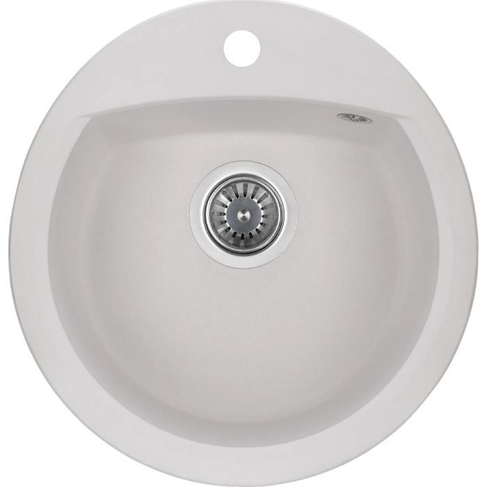 Мойка кухонная GRANADO RONDA ivory з сифоном (470*490mm.) (gr2204)