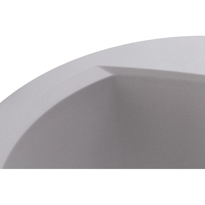 Мойка кухонная GRANADO RONDA ivory з сифоном (470*490mm.) (gr2204) изображение 4