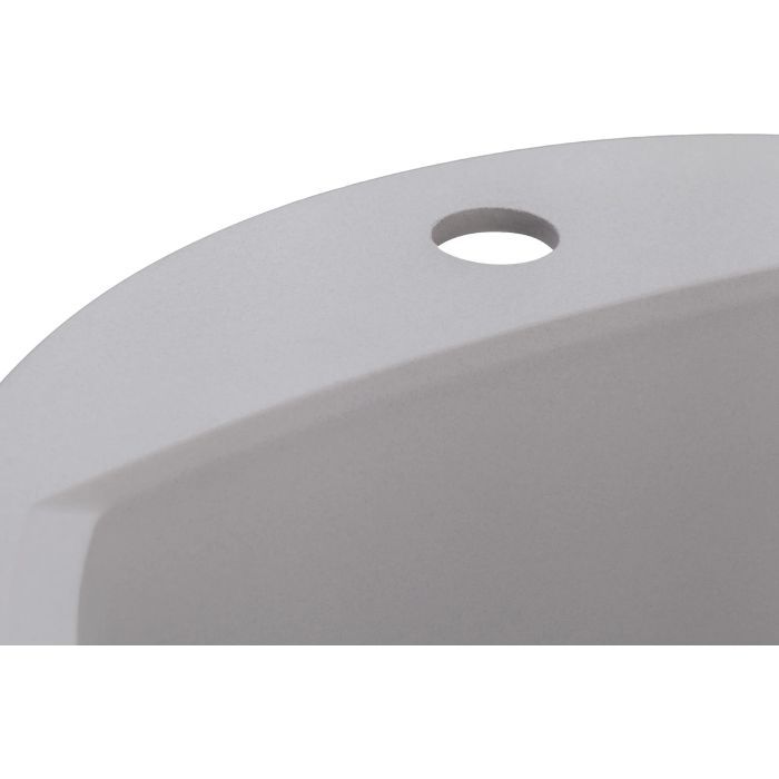 Мойка кухонная GRANADO RONDA ivory з сифоном (470*490mm.) (gr2204) изображение 5