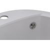 Мойка кухонная GRANADO RONDA white з сифоном (470*490mm.) (gr2205) изображение 6