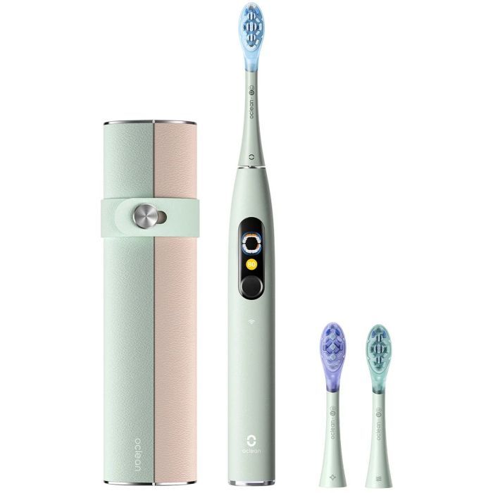 Електрична зубна щітка Oclean X Ultra 20 S Duo Set Green+Black (6970810557152) зображення 3