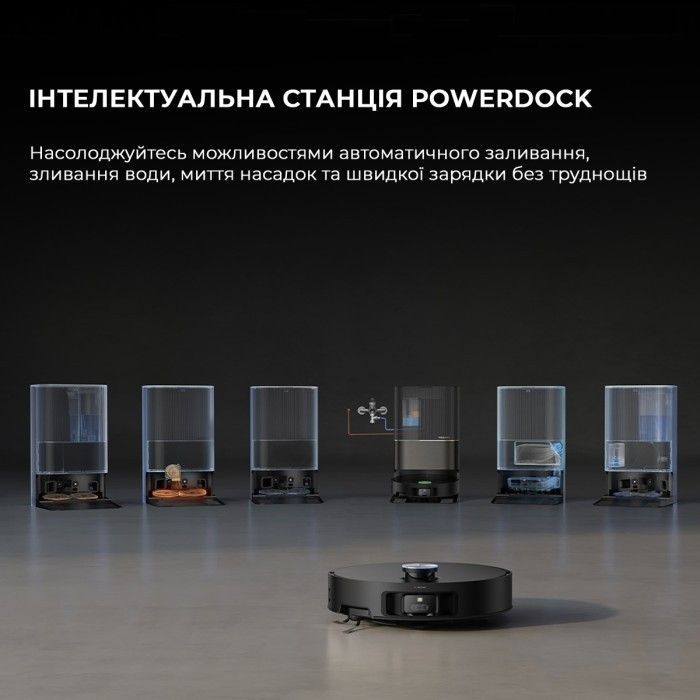 Пилосос Dreame X50 Ultra Black (RLX85CE-6-BL) зображення 11