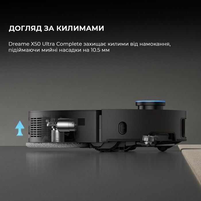 Пилосос Dreame X50 Ultra Black (RLX85CE-6-BL) зображення 17