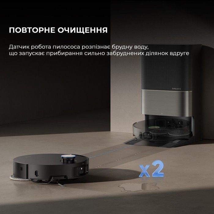 Пилосос Dreame X50 Ultra Black (RLX85CE-6-BL) зображення 9