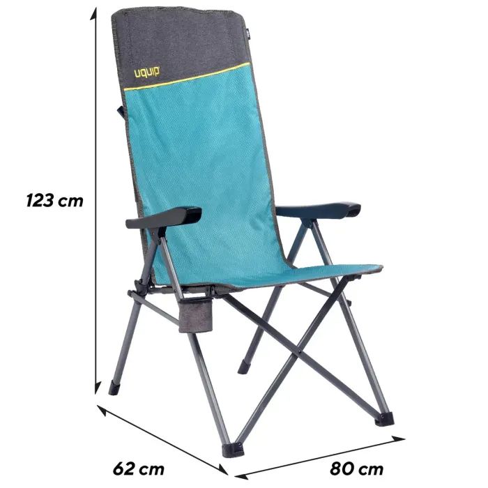 Крісло складане Uquip Justy XL Sand/Grey (244045) (DAS303231) зображення 6