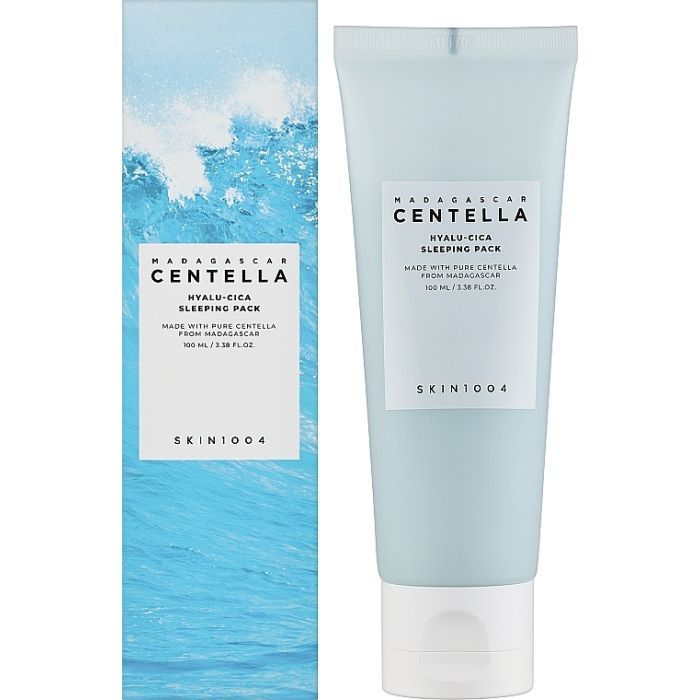 Маска для обличчя SKIN1004 Madagascar Centella Hyalu-Cica Sleeping Pack 100 мл (8809576260724) зображення 3