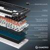 Клавіатура GamePro Asgard Valhalla MK160B Pro 75 RGB Wireless/Bluetooth/USB Black (MK160B Pro) зображення 11